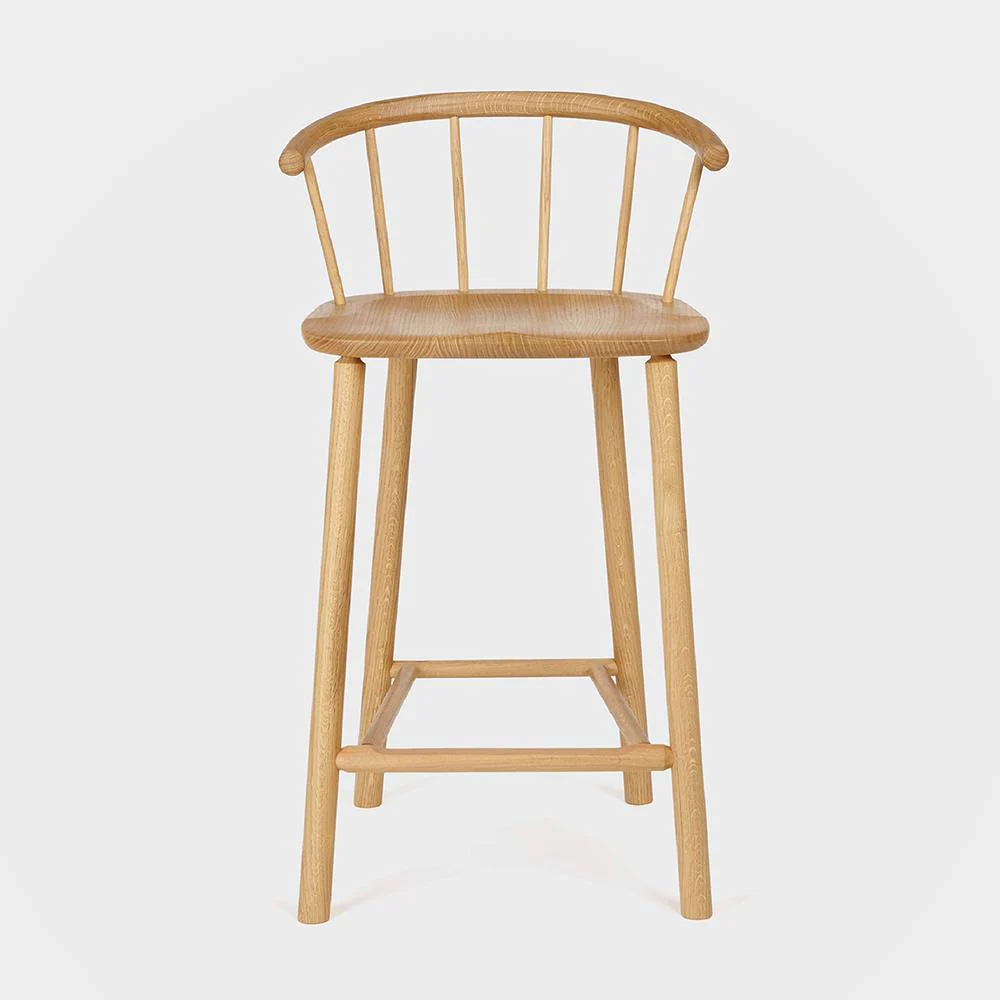 Another Country Hardy Bar Stool with Back - Image 2