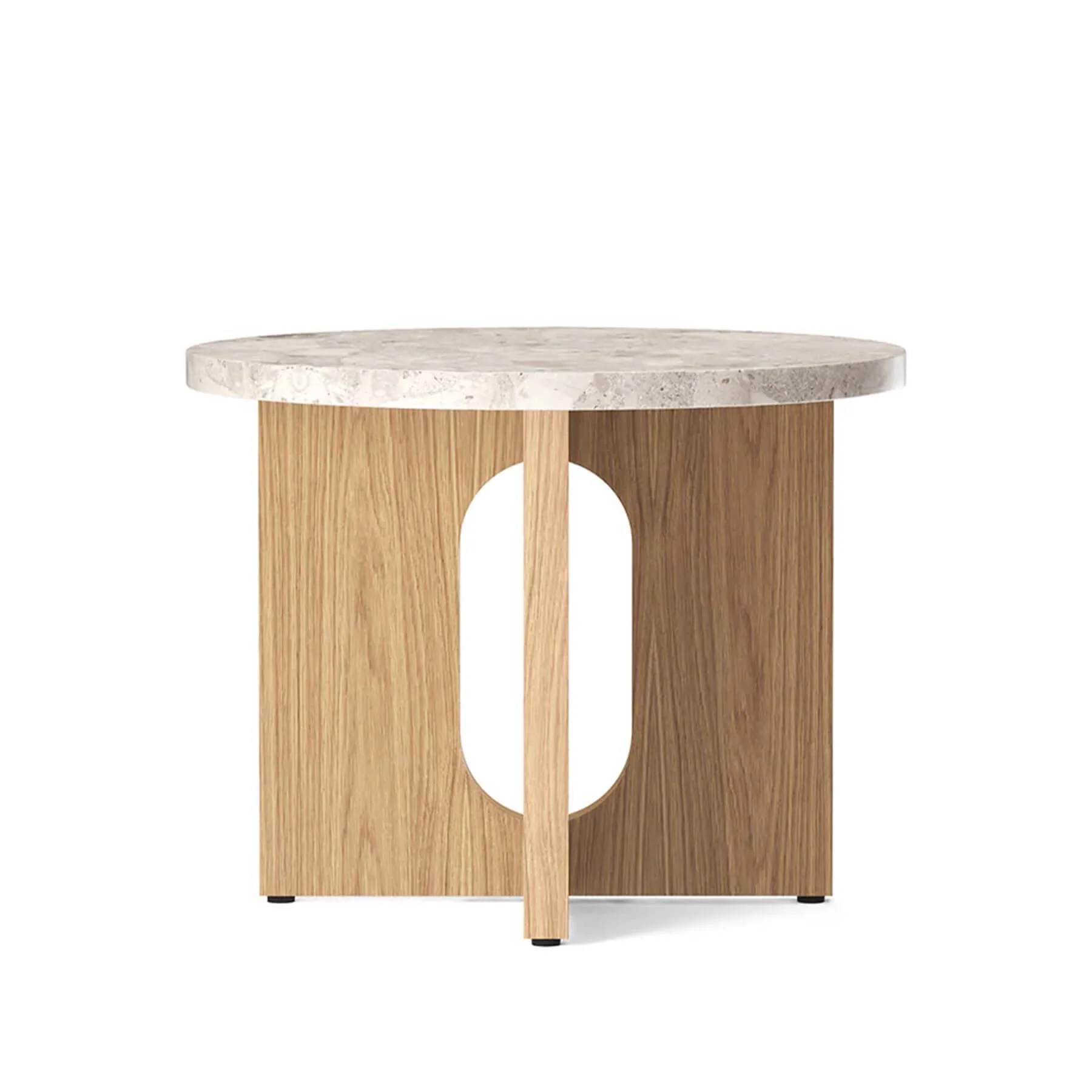 Audo Copenhagen Androgyne Side Table in Kunis Breccia Stone - Image 5