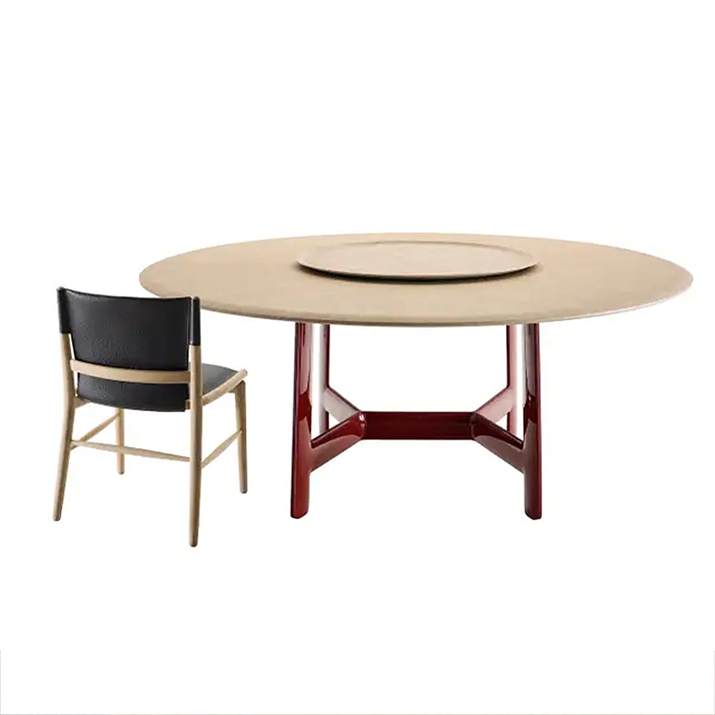 B&B Italia Alex Dining Table, Round - Image 2