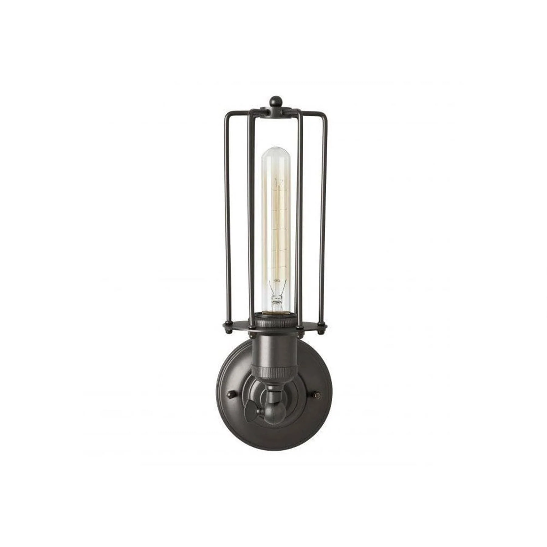 B-Stock Wall Lamp Hearst in Gunmetal Finish - Image 4