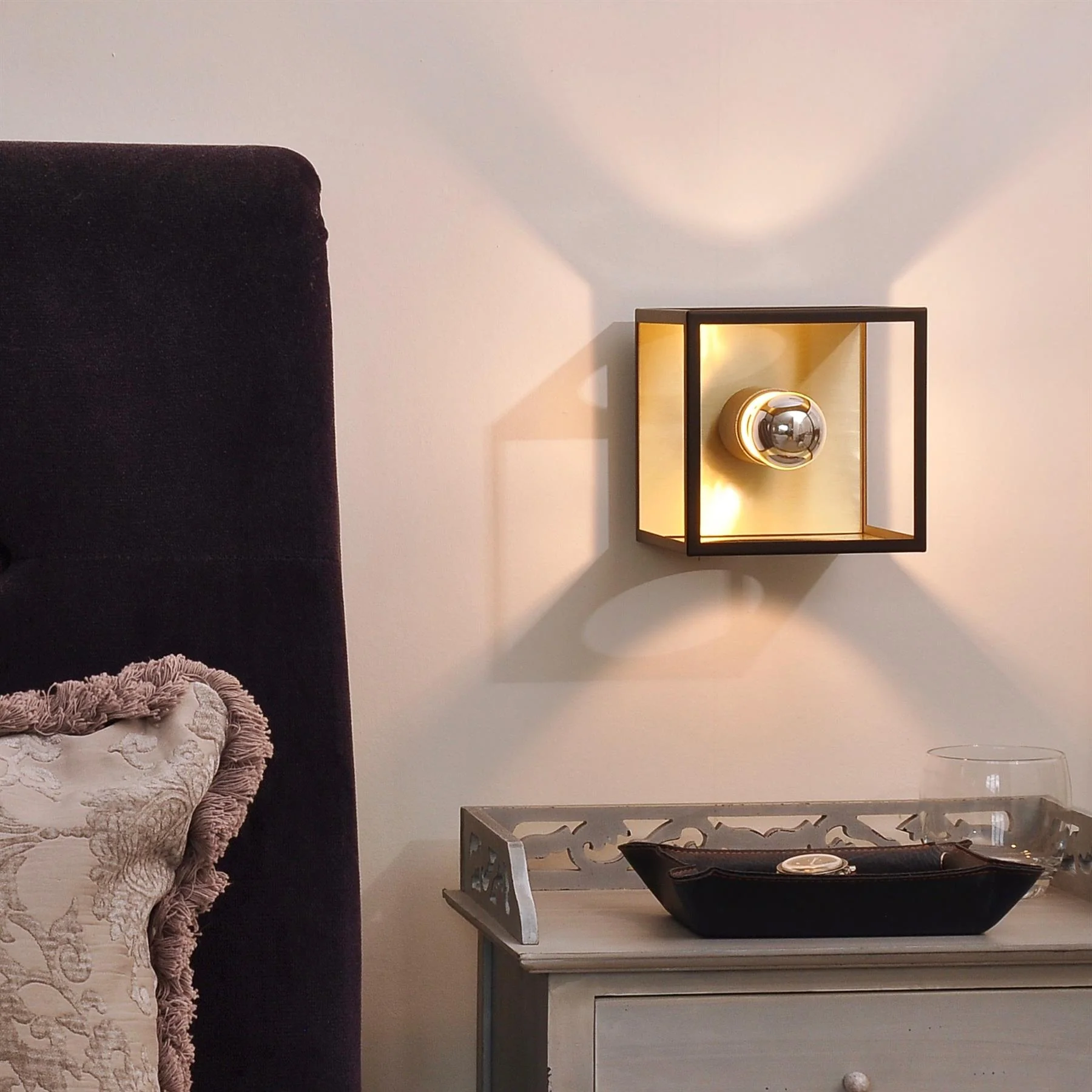British Box Lights Berlin Cube Wall Light - Image 2