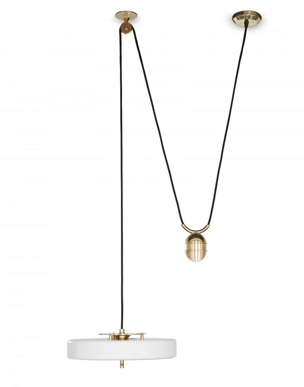 Bert Frank Revolve Rise And Fall Pendant Light - Image 5