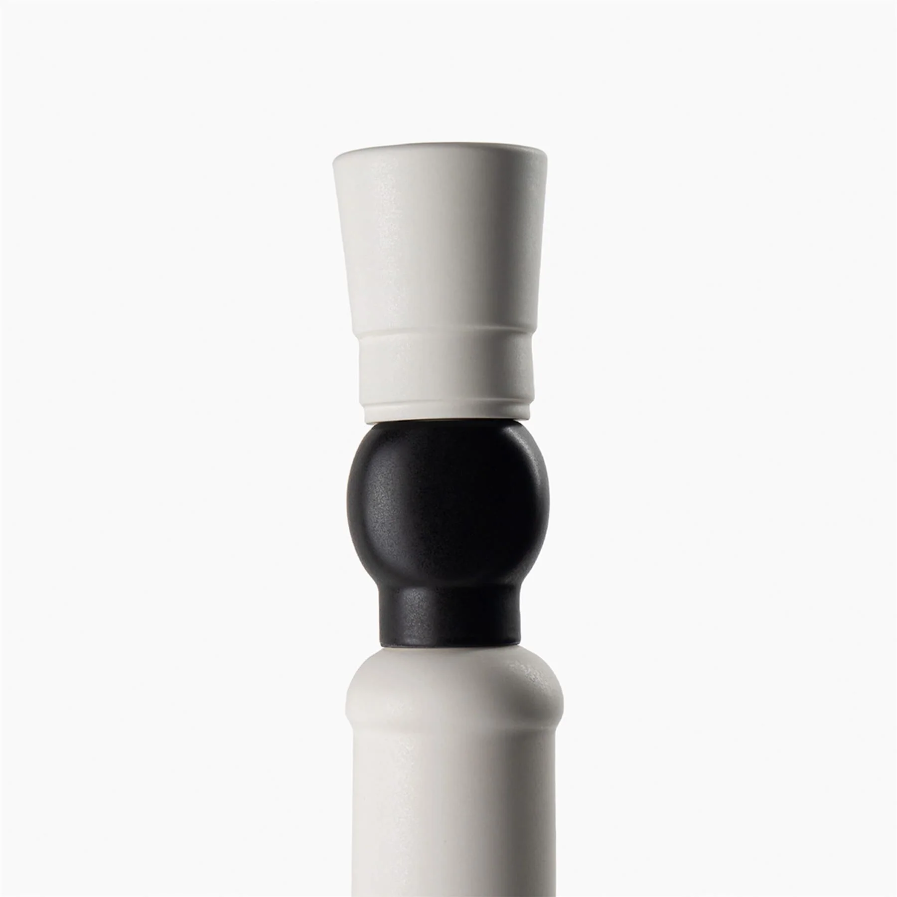 Bitossi Nathalie Du Pasquier - Marrone Bianco Vase - Image 3