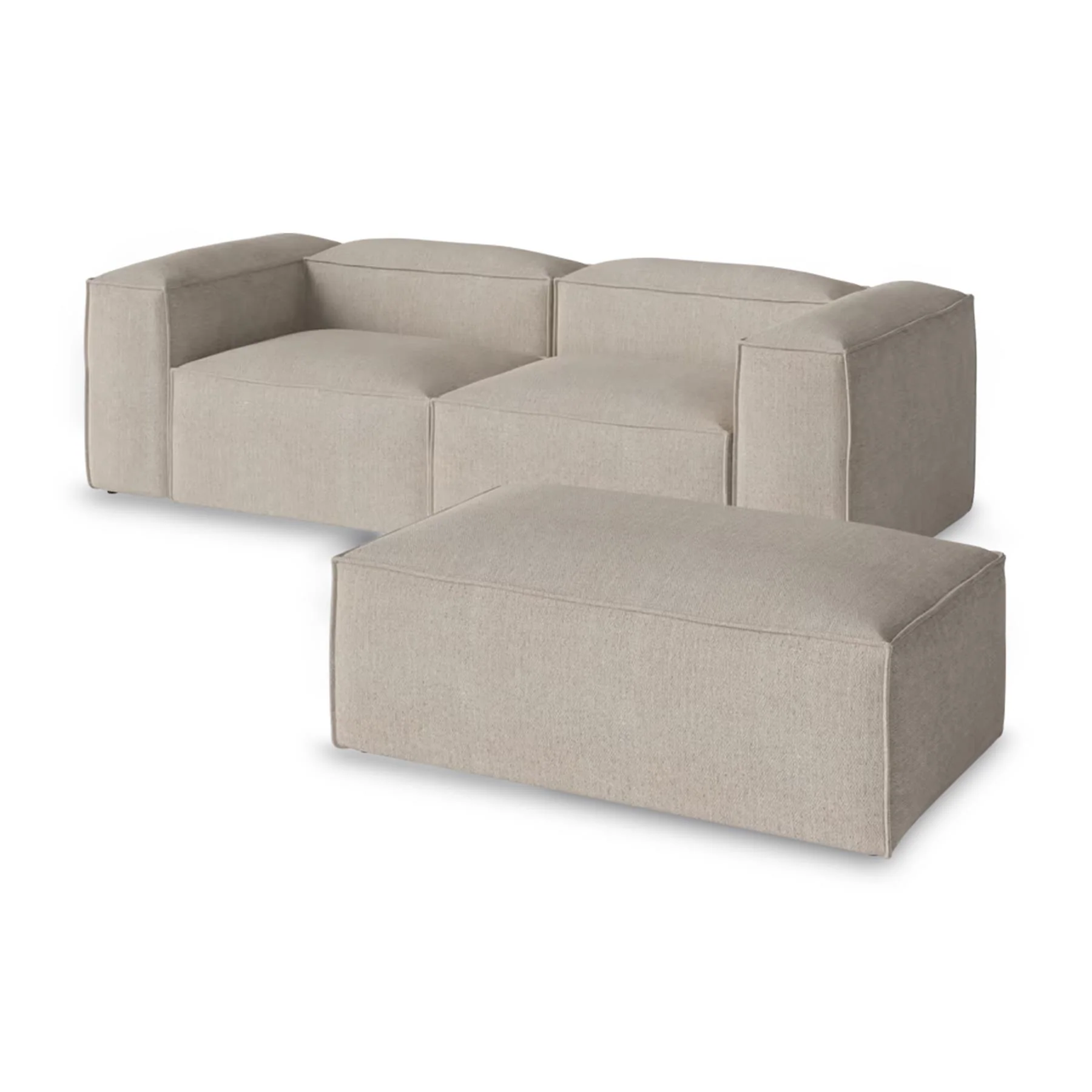 Bolia Cosima 3+ Seater Sofa with Large Pouf - Image 16