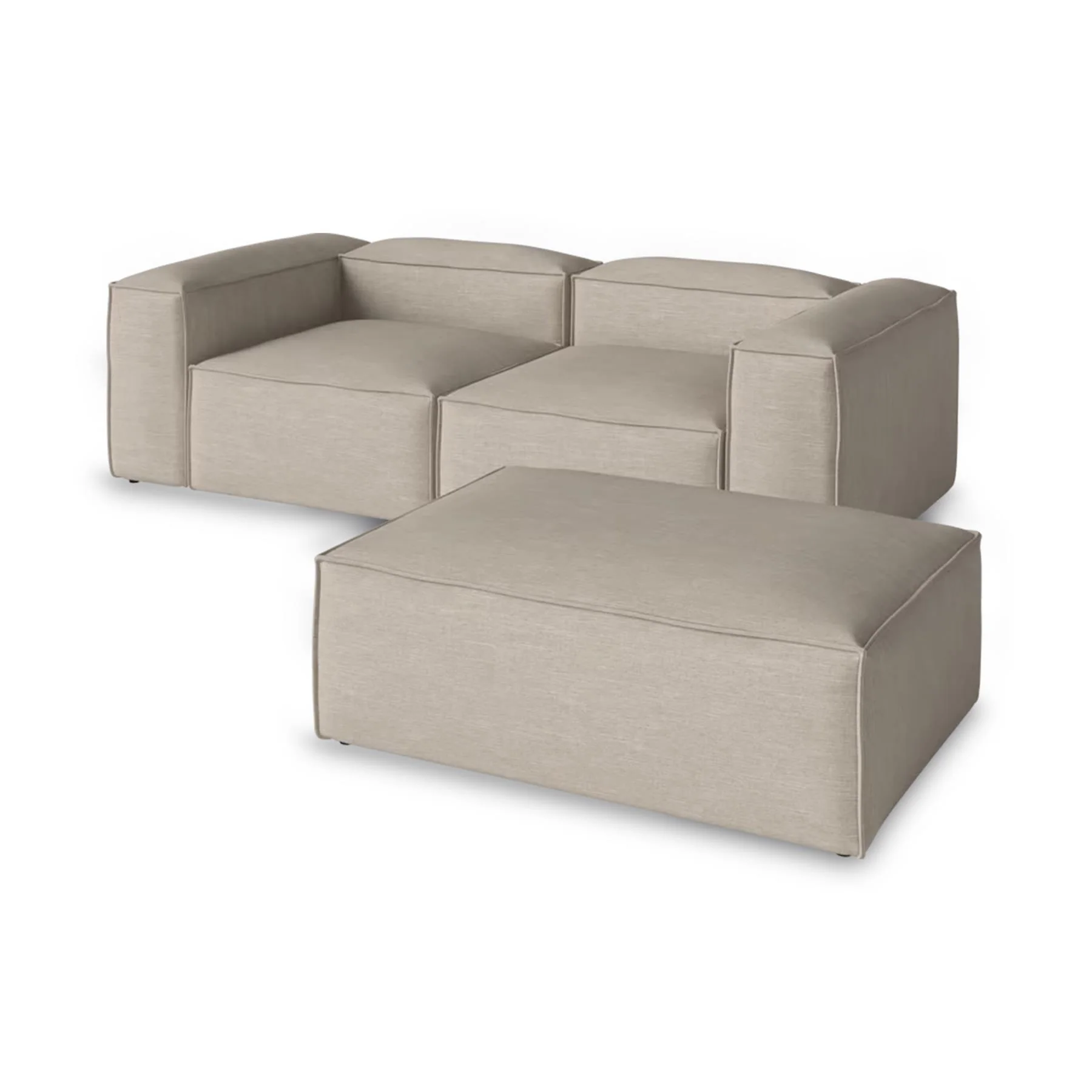Bolia Cosima 3+ Seater Sofa with Large Pouf - Image 22