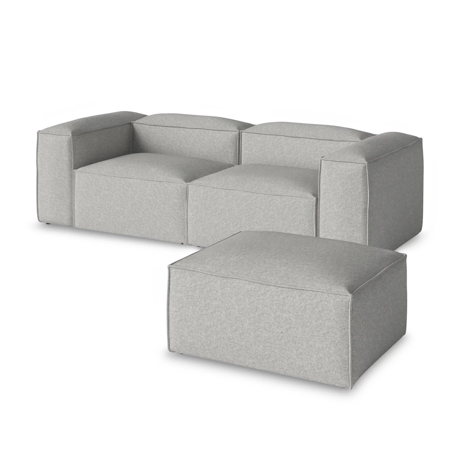 Bolia Cosima 3+ Seater Sofa with Small Pouf - Image 12