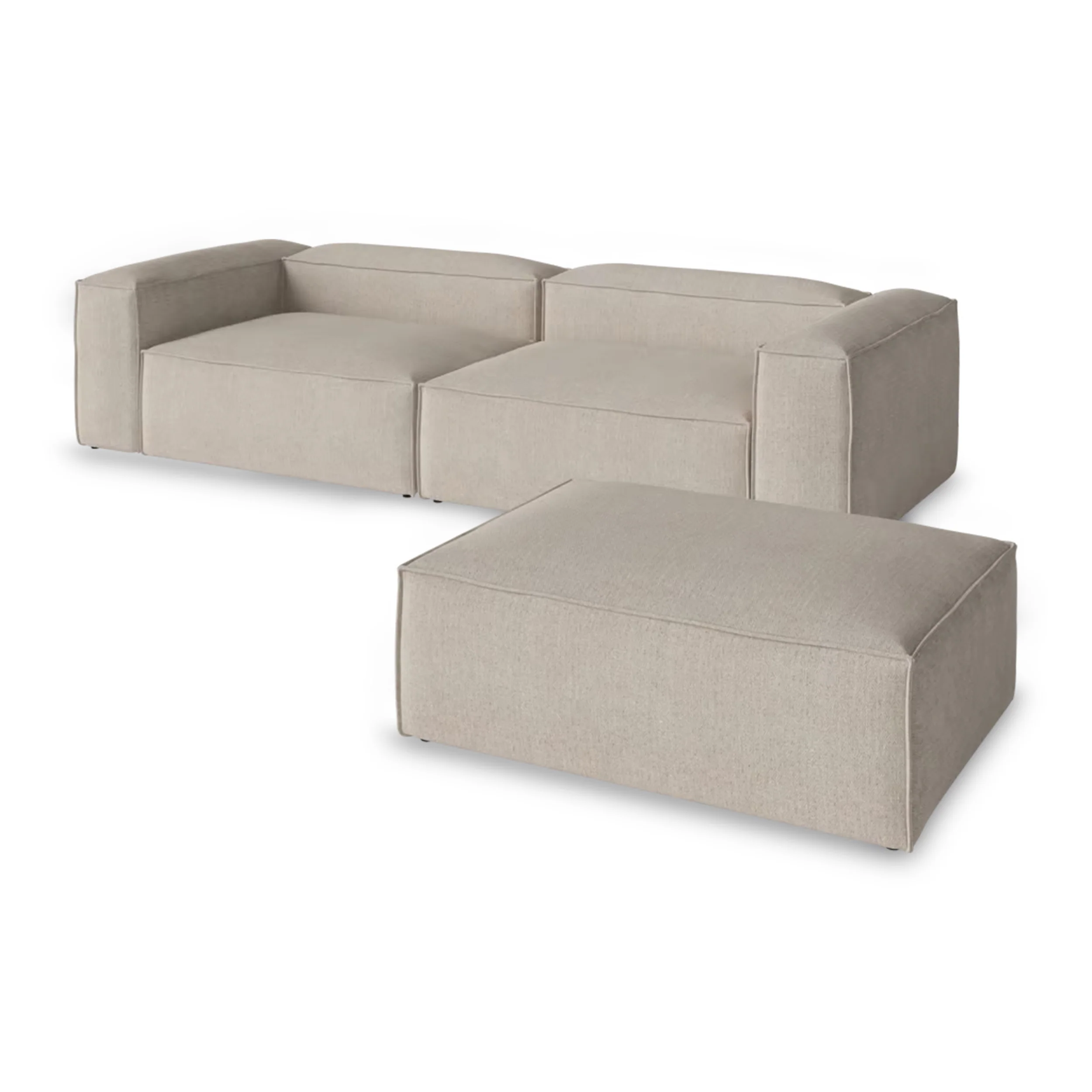 Bolia Cosima 4 Seater Sofa with Large Pouf - Image 22