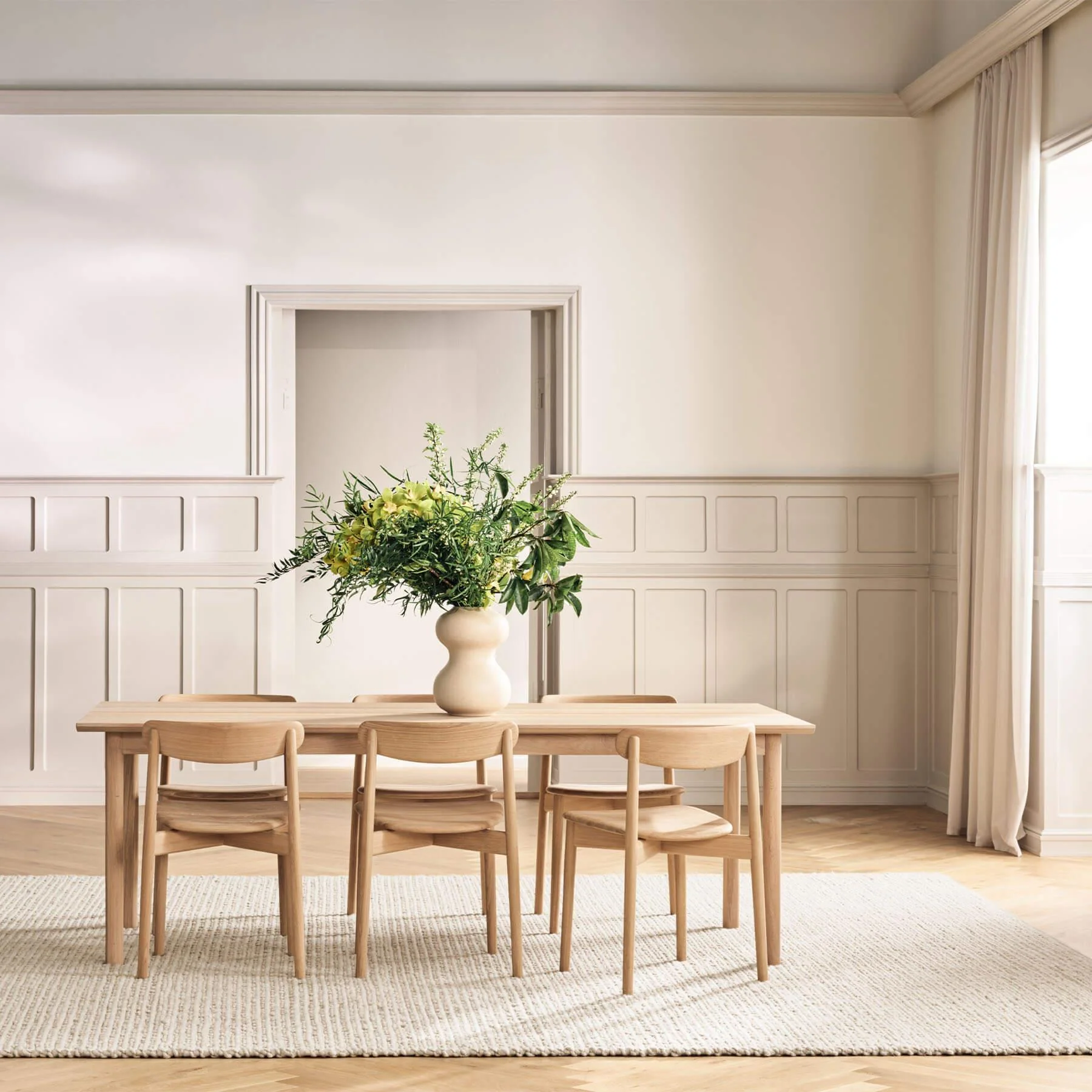 Bolia Merge Dining Chair, Upholstered - Image 2