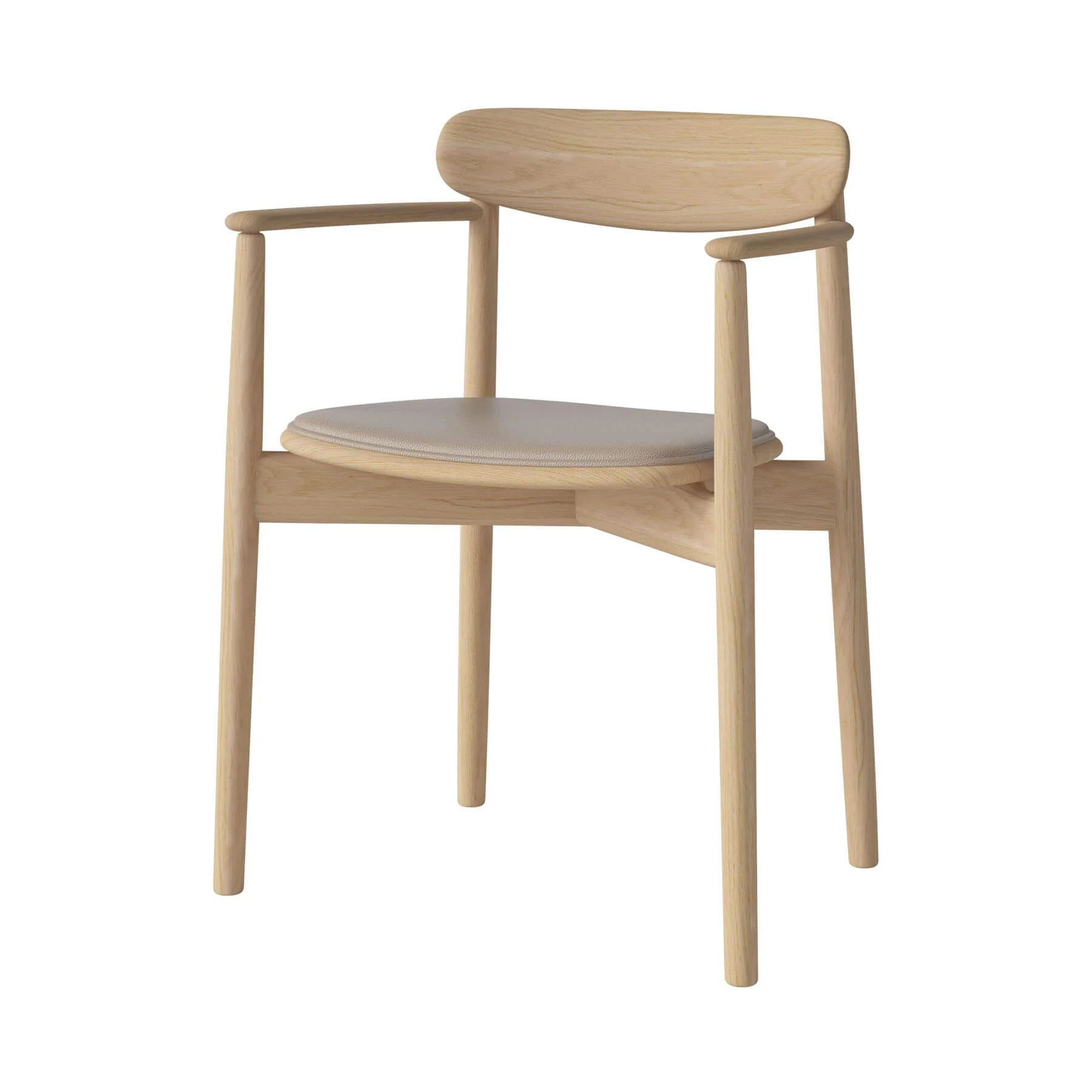 Bolia Merge Dining Chair With Armrest, Upholstered - Image 6