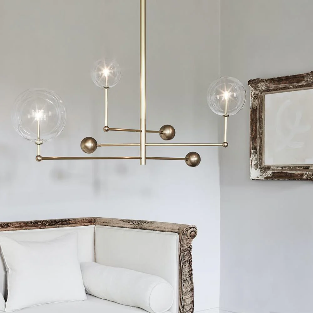 Brass Universe Chandelier - Image 2