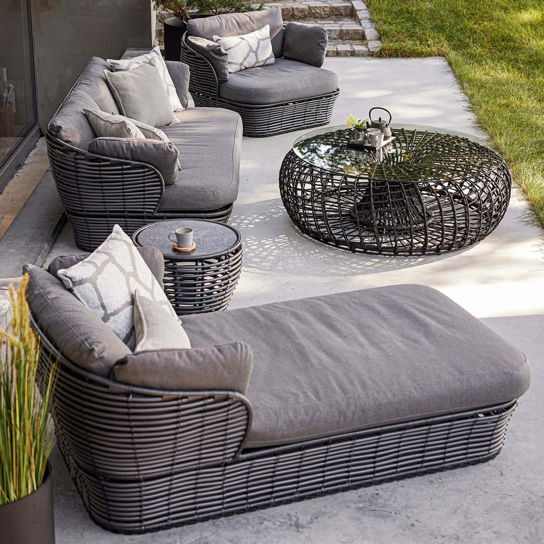 Cane-line Basket Garden Lounge Chair - Image 3