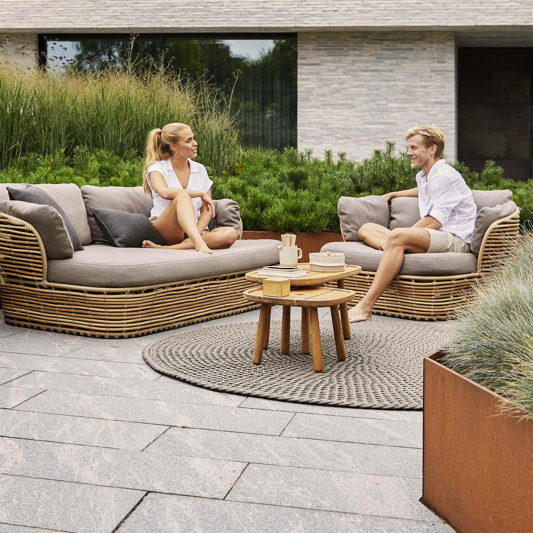 Cane-line Basket Garden Lounge Chair - Image 4
