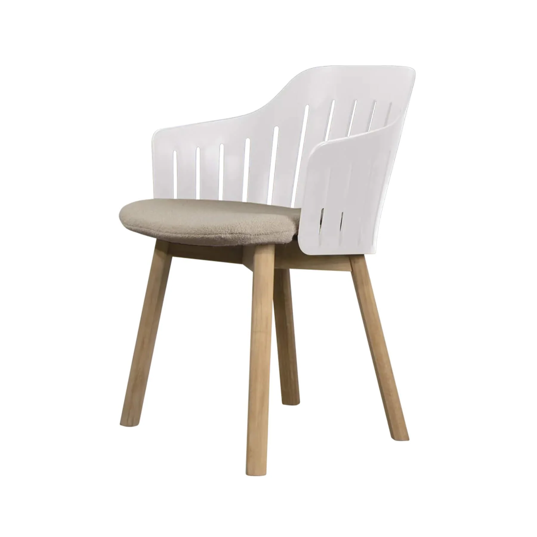 Cane-line Choice Garden Chair with Teak Legs - Image 10