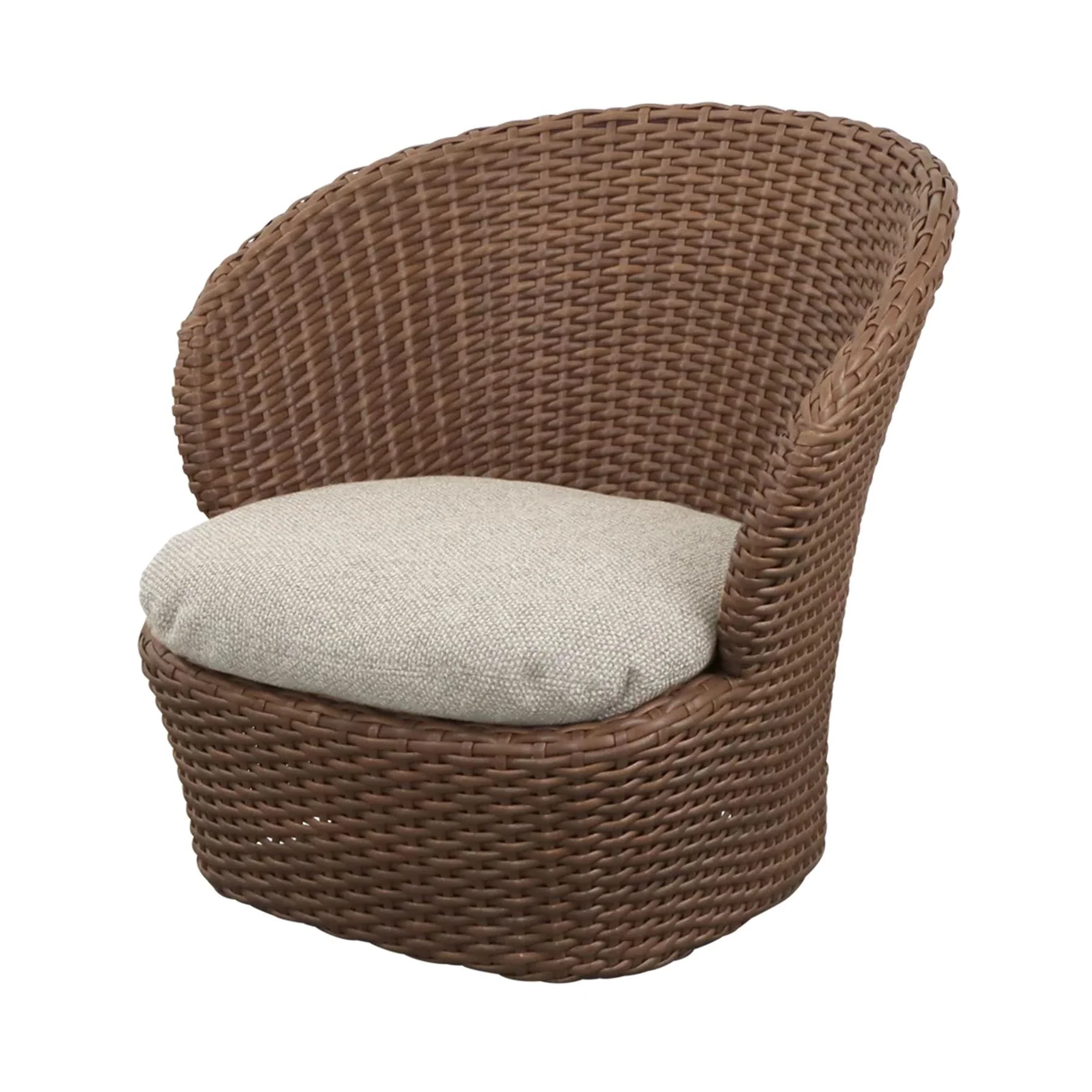Cane-line Coast Garden Lounge Chair with Swivel Base - Image 10