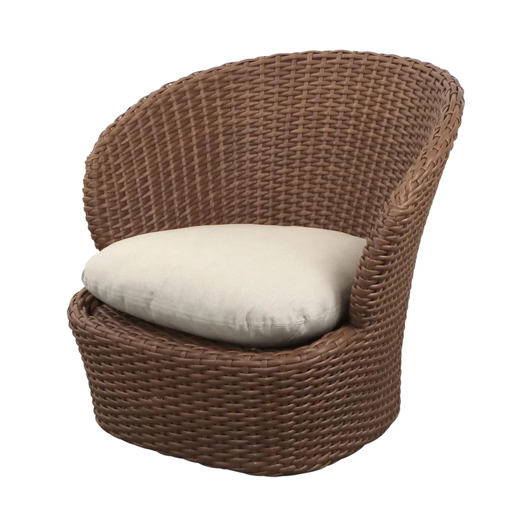 Cane-line Coast Garden Lounge Chair with Swivel Base - Image 8