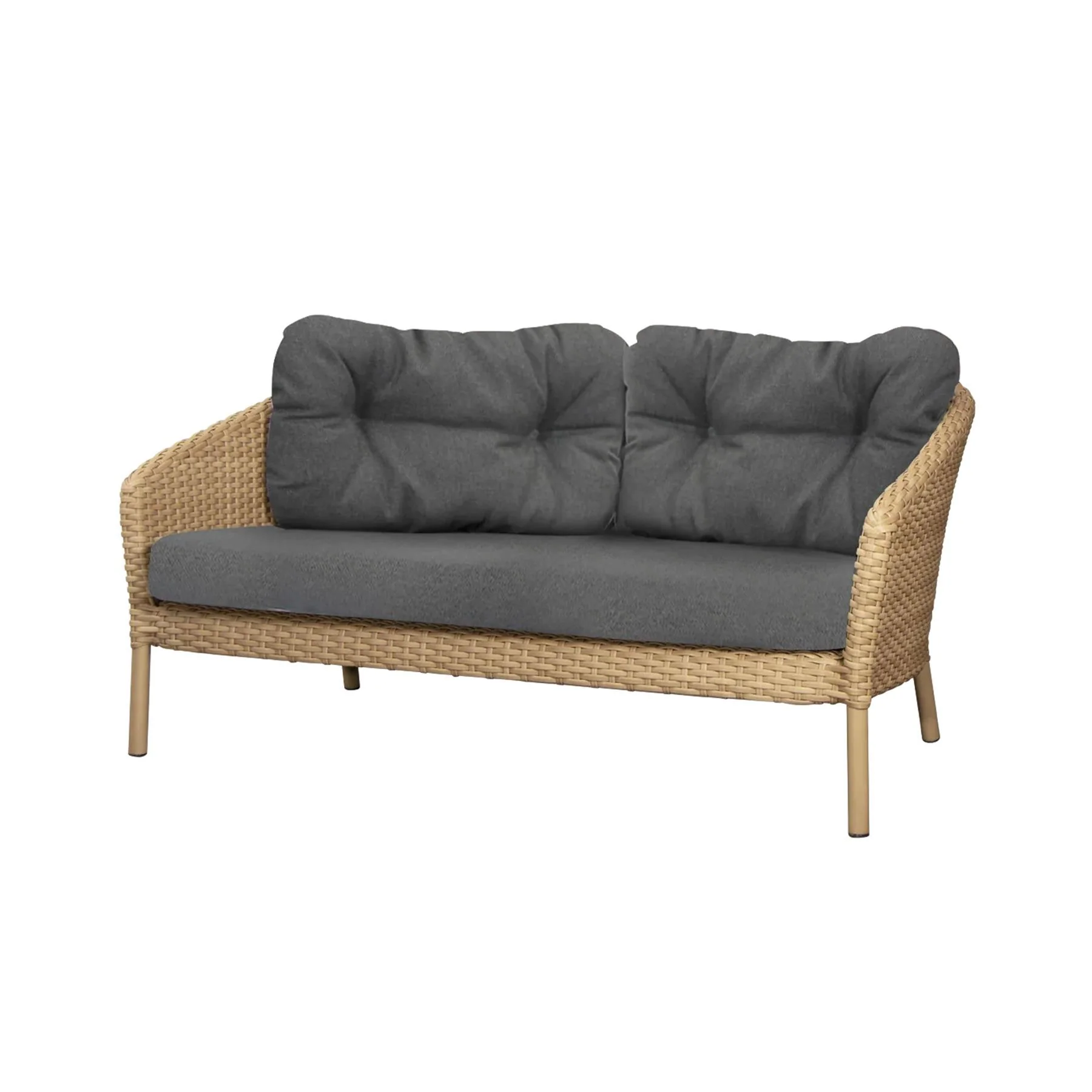 Cane-line Ocean 2+ Seater Garden Sofa - Image 9