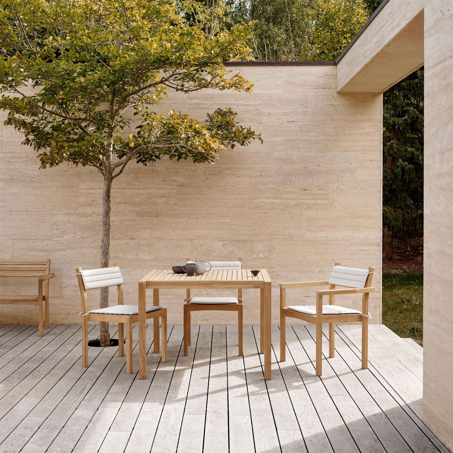 Carl Hansen & Son AH501 Outdoor Dining Chair - Image 4