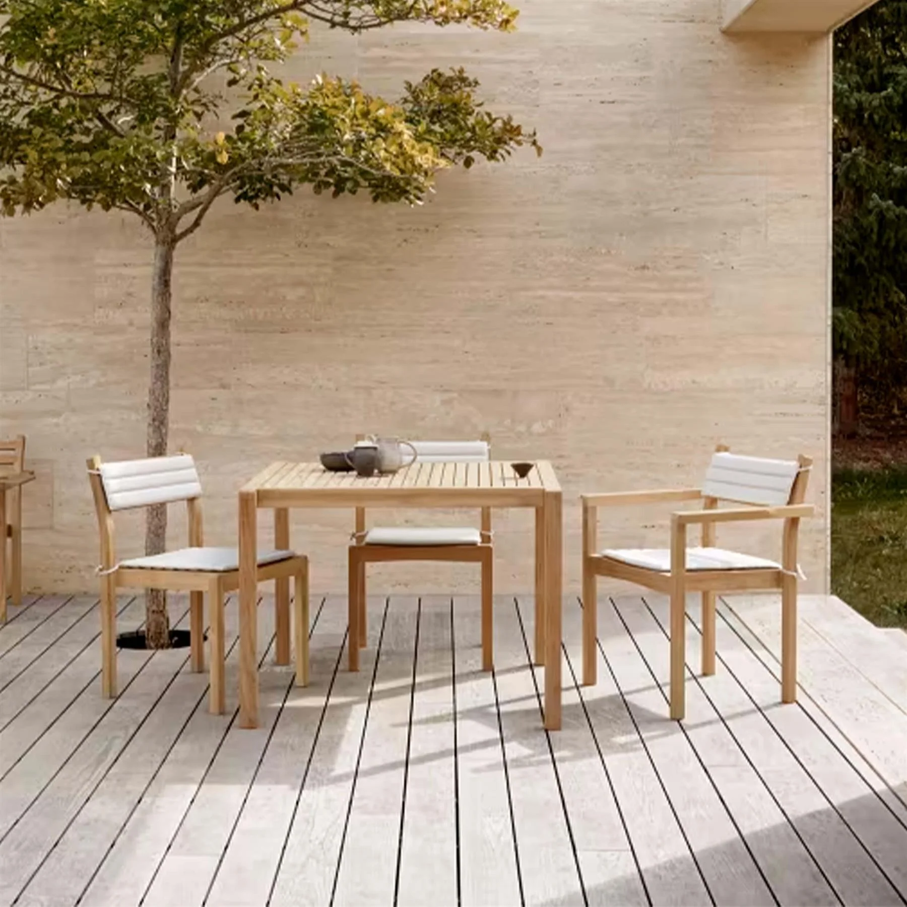 Carl Hansen & Son AH902 Square Outdoor Dining Table - Image 2