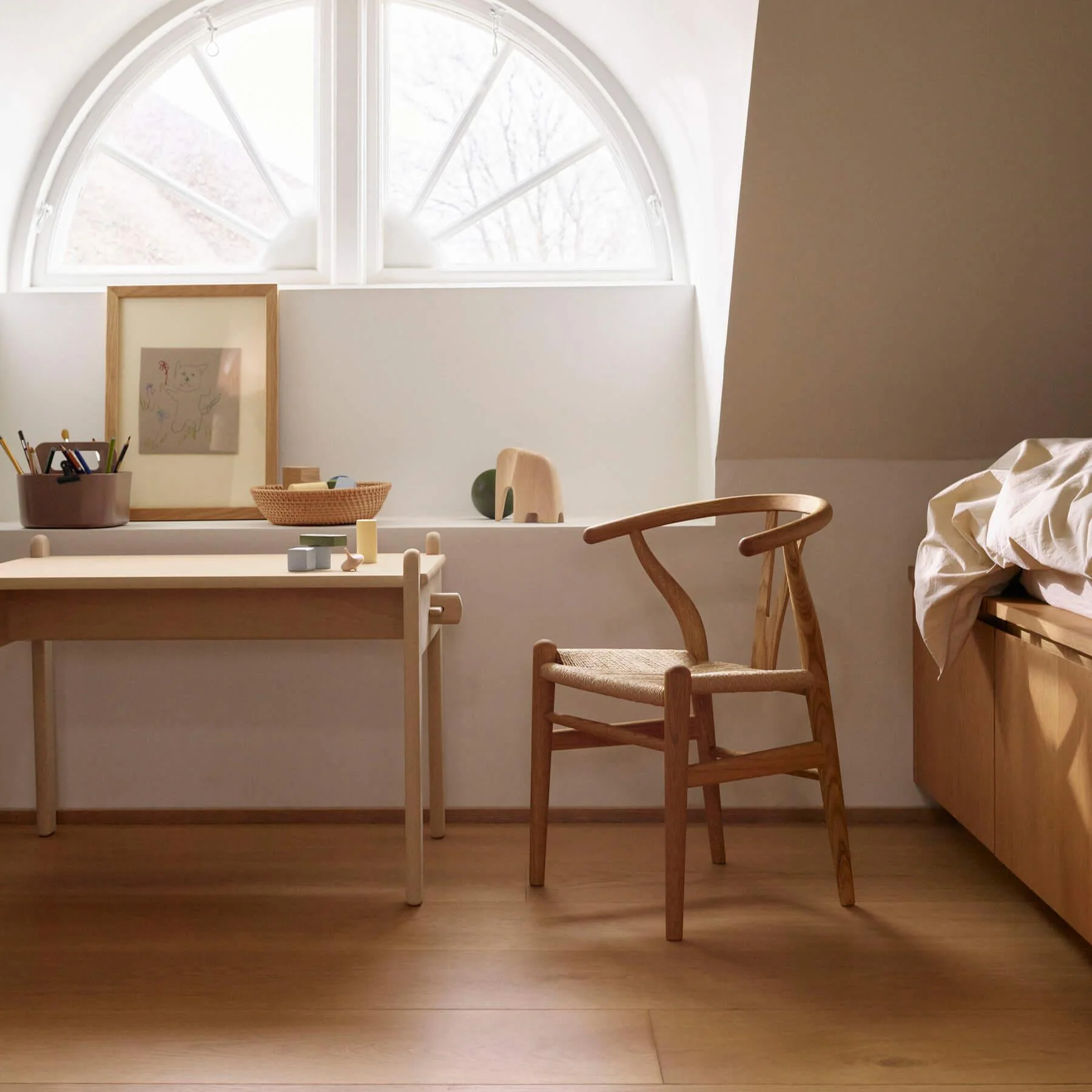 Carl Hansen & Son CH24 Children's Wishbone Chair - Image 5