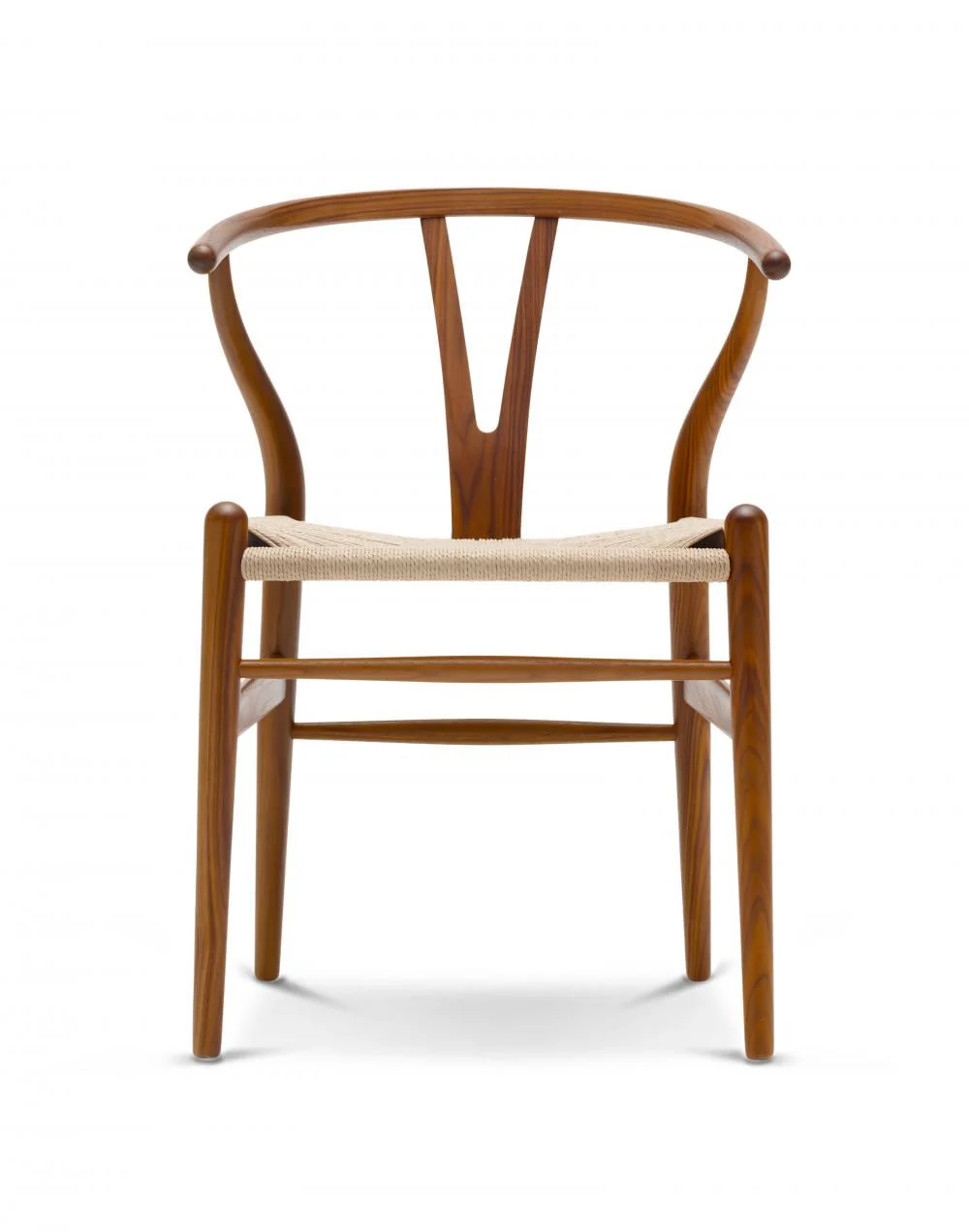 Carl Hansen & Son CH24 Wishbone Chair - Natural Paper Cord Seat - Image 11