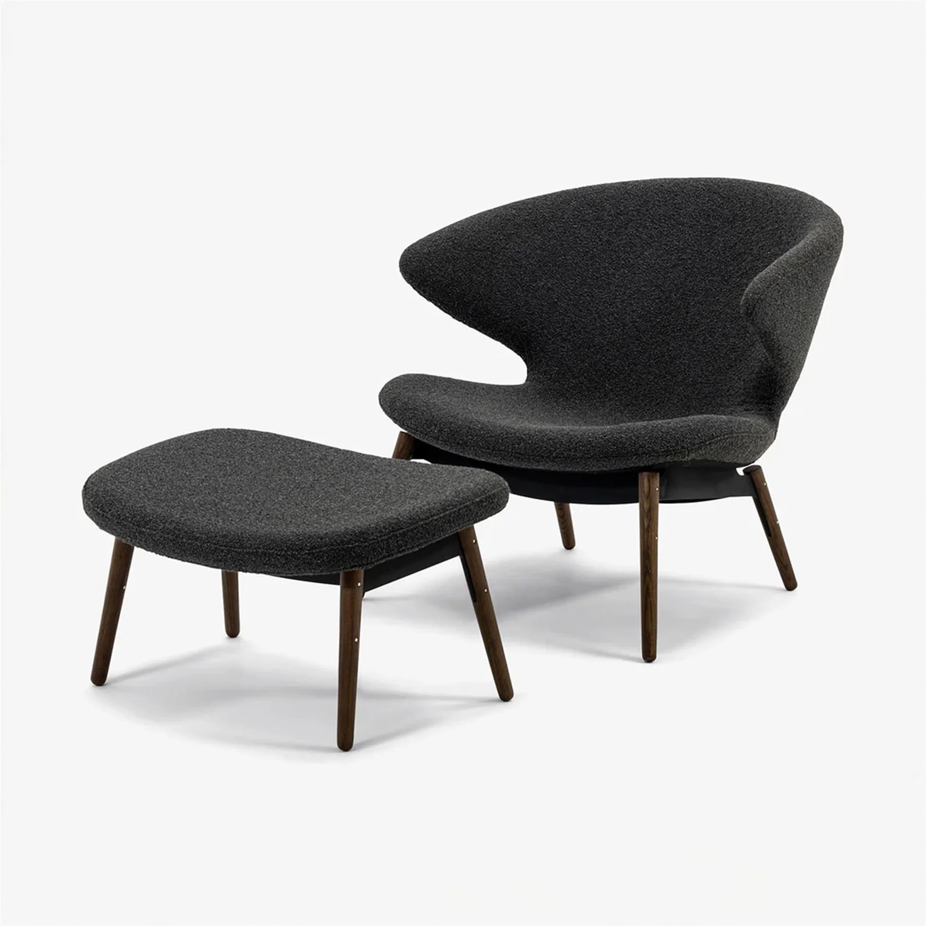Case Furniture Ella Lounge Chair & Ottoman - Image 6