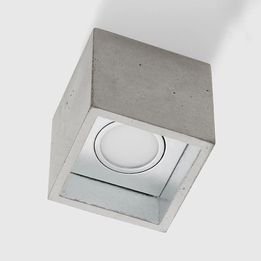 Concrete box ceiling light - Image 7