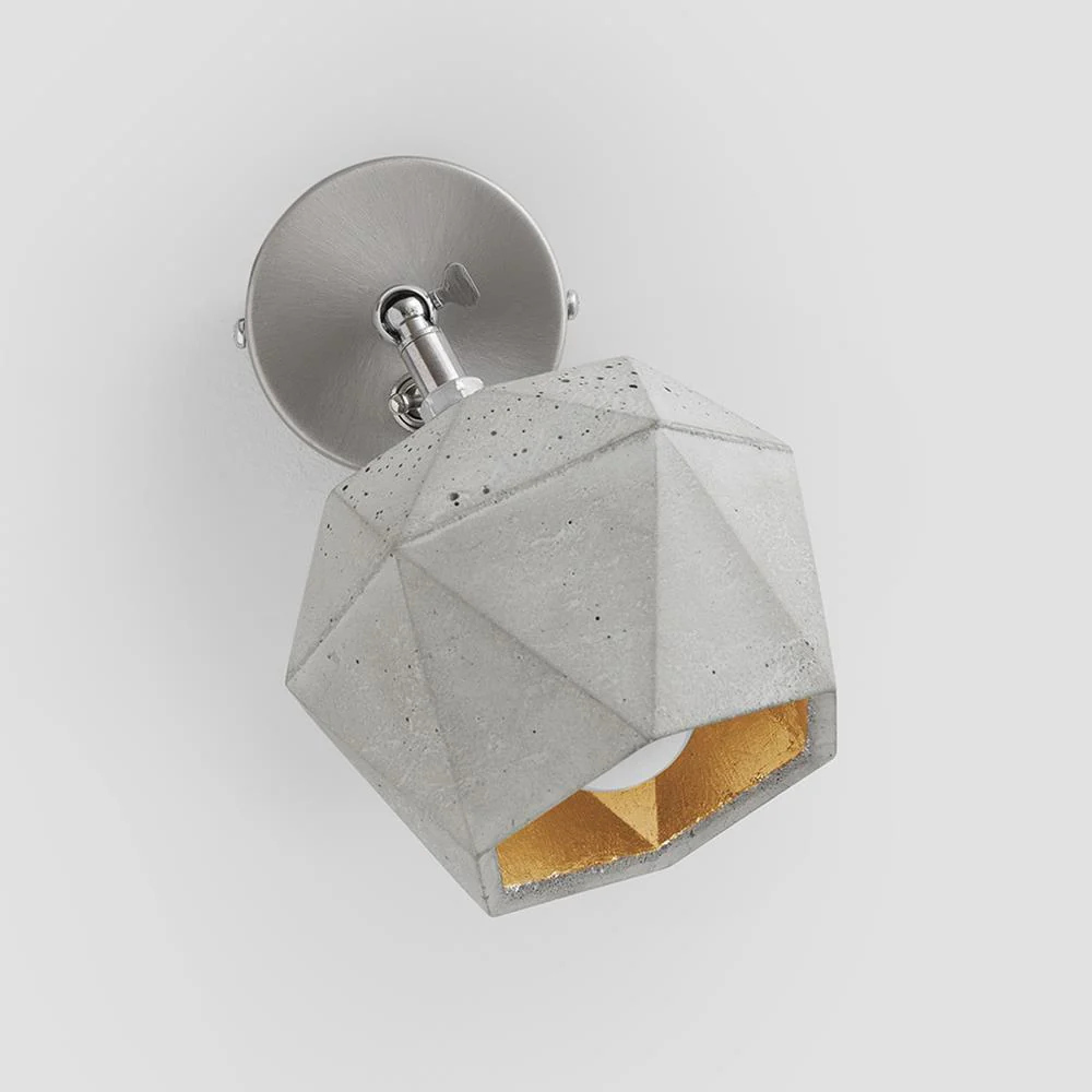 Concrete bud wall light - Image 6