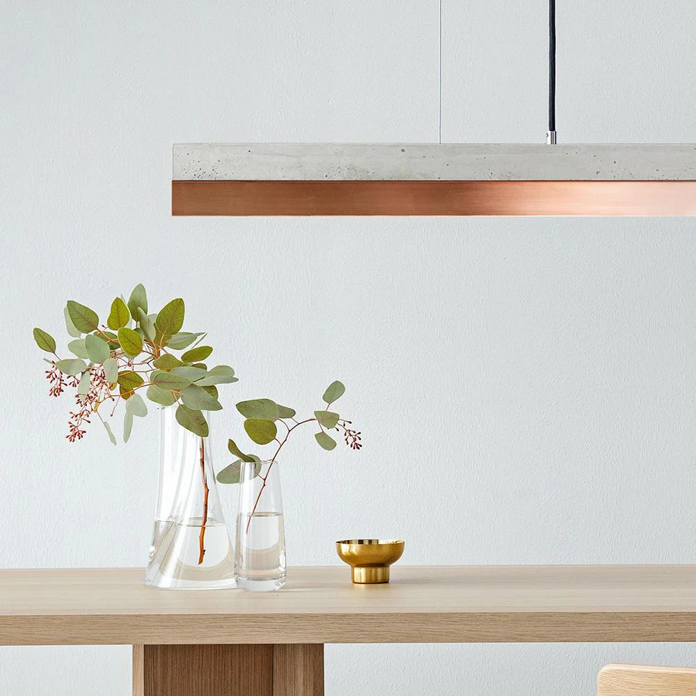 Concrete linear pendant - Image 2
