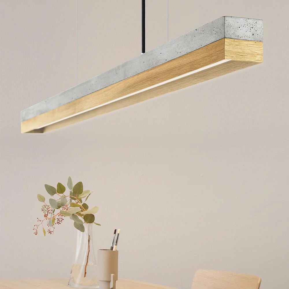 Concrete linear pendant - Image 3