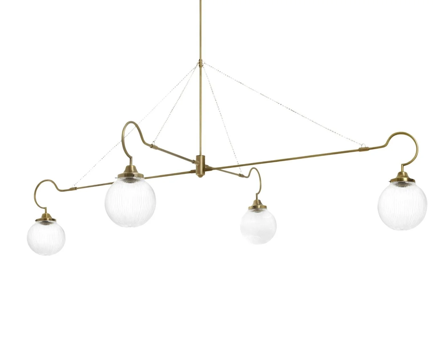 CTO Floren four arm pendant light