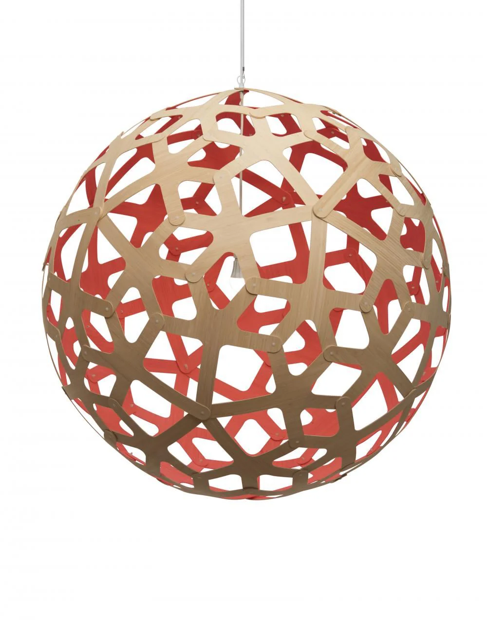 David Trubridge Coral Pendant Light - Colour Inside - Image 10