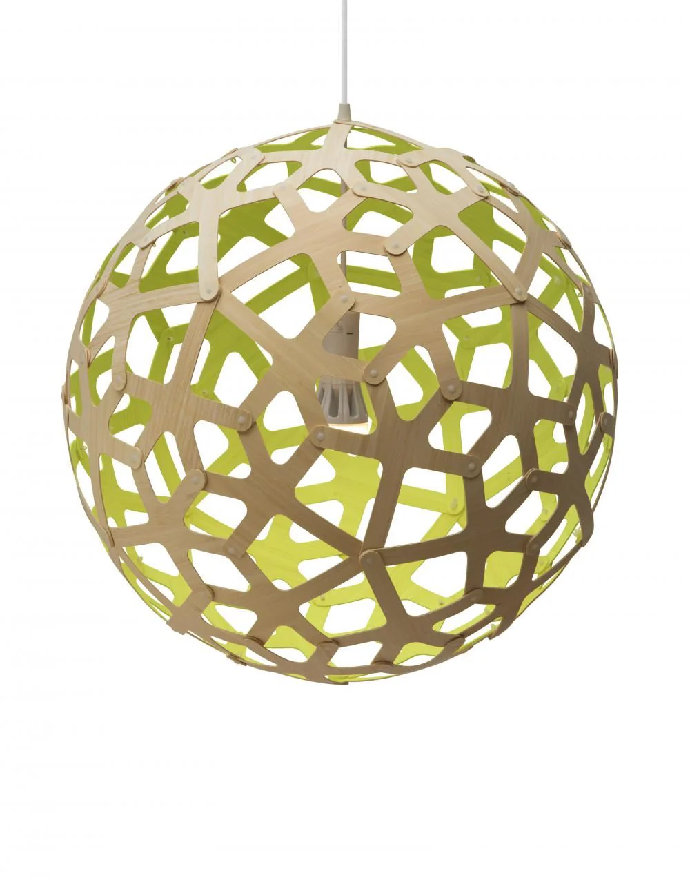 David Trubridge Coral Pendant Light - Colour Inside - Image 11