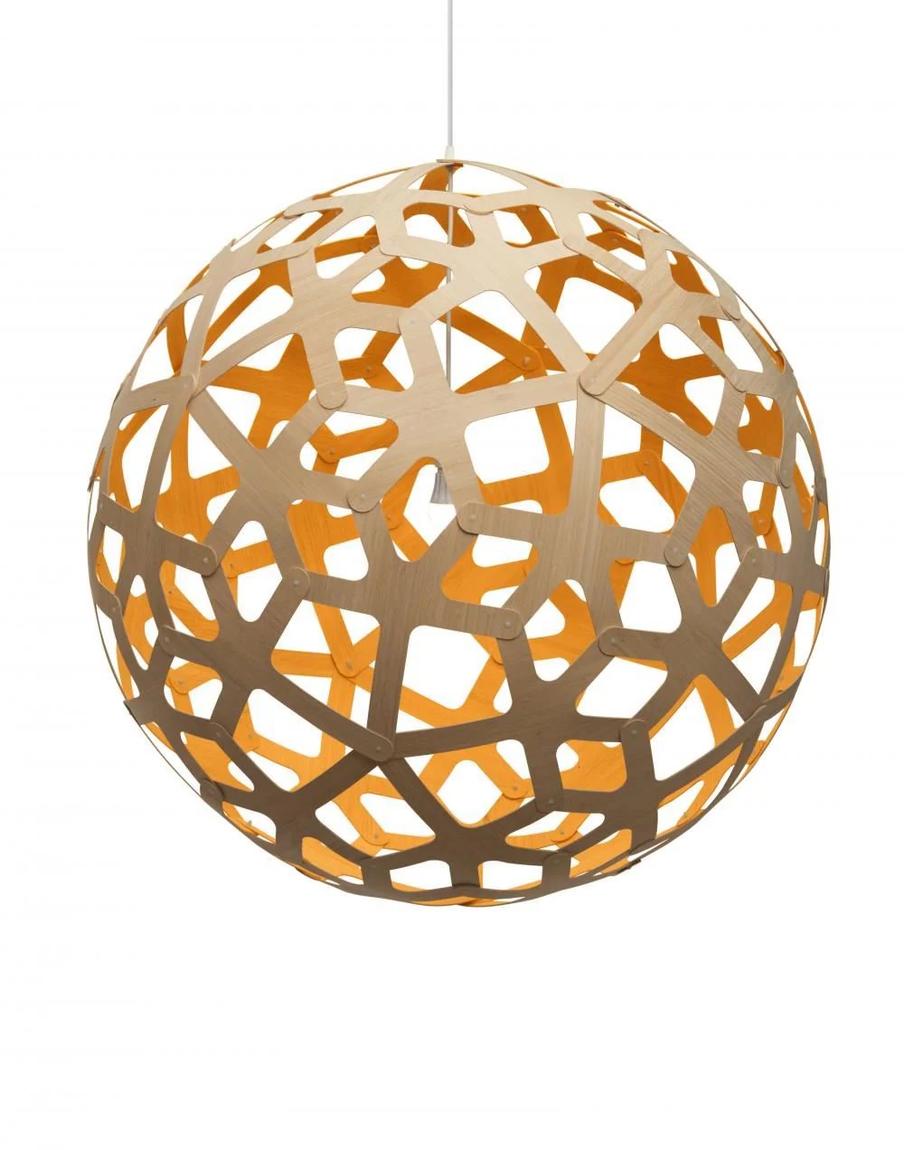 David Trubridge Coral Pendant Light - Colour Inside - Image 13