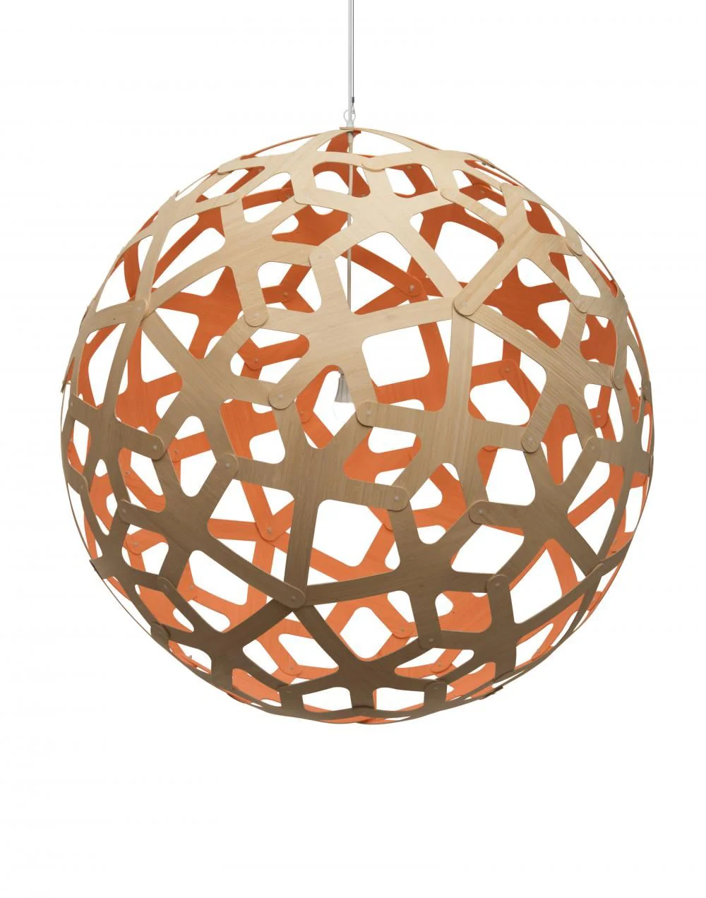 David Trubridge Coral Pendant Light - Colour Inside - Image 16