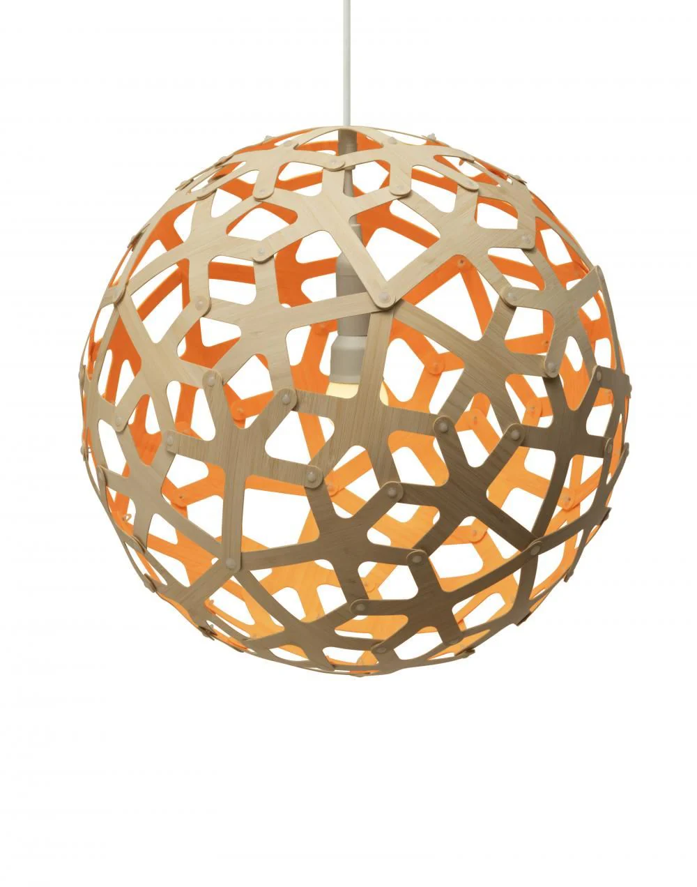 David Trubridge Coral Pendant Light - Colour Inside - Image 17
