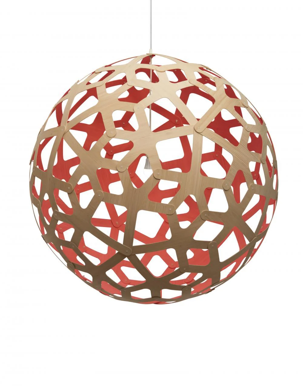 David Trubridge Coral Pendant Light - Colour Inside - Image 22