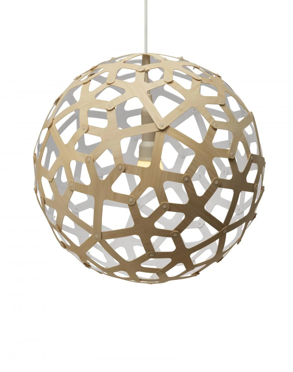 David Trubridge Coral Pendant Light - Colour Inside - Image 24