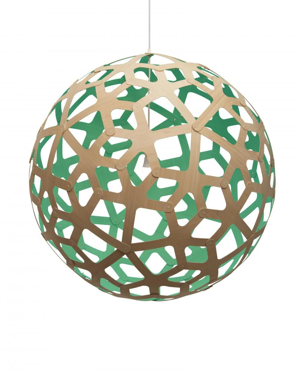 David Trubridge Coral Pendant Light - Colour Inside - Image 25