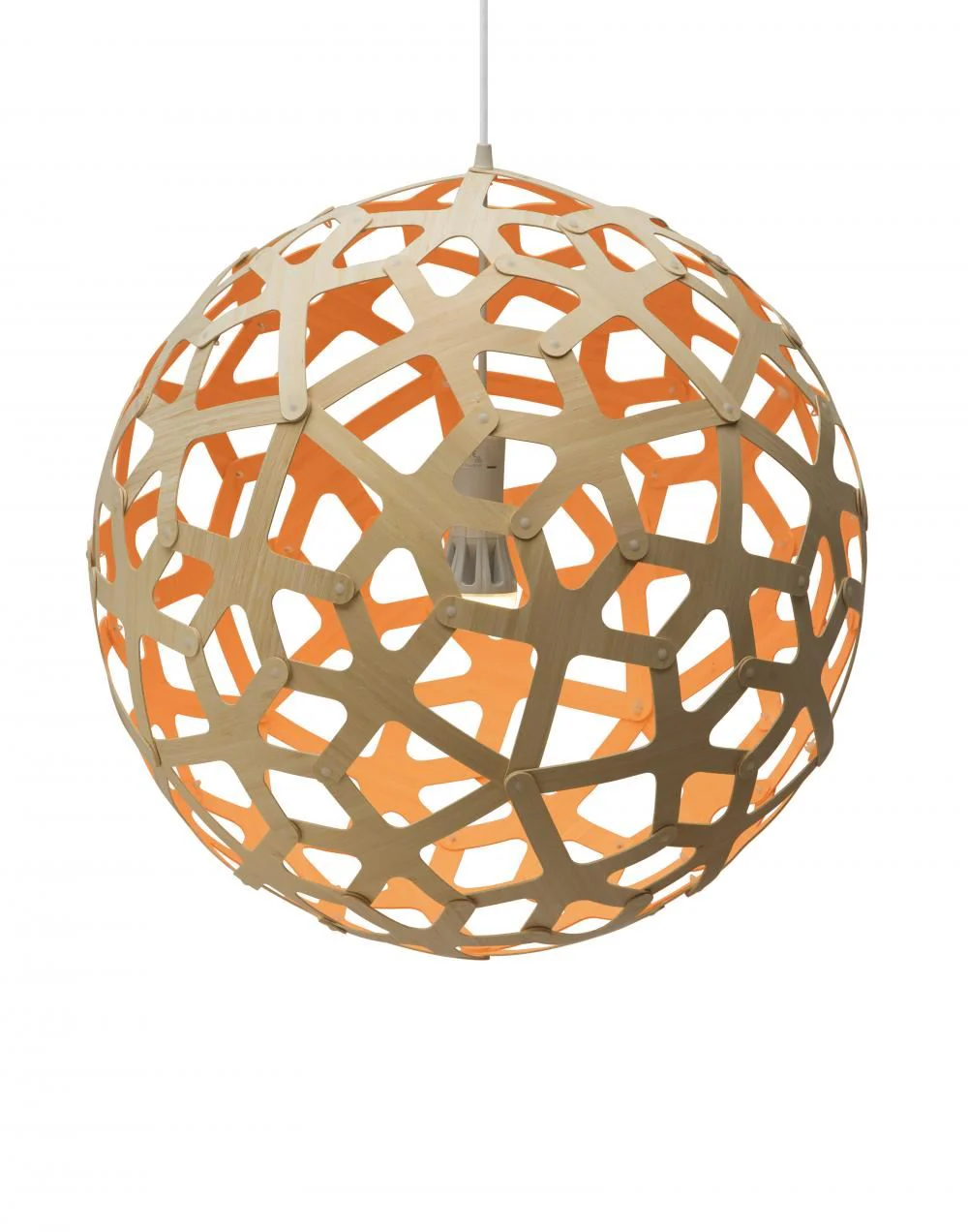 David Trubridge Coral Pendant Light - Colour Inside - Image 27