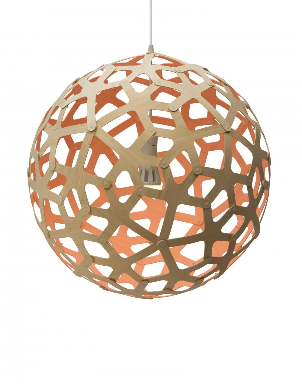 David Trubridge Coral Pendant Light - Colour Inside - Image 28