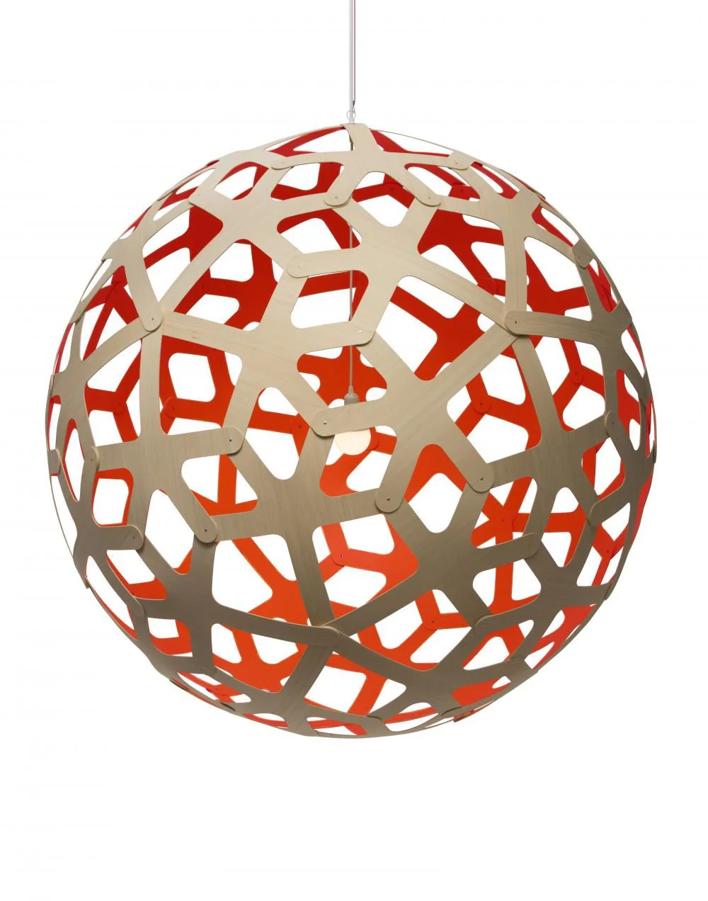 David Trubridge Coral Pendant Light - Colour Inside - Image 29