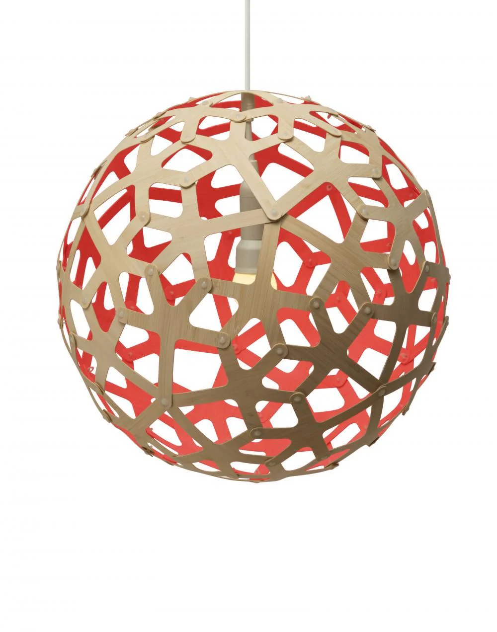 David Trubridge Coral Pendant Light - Colour Inside - Image 30