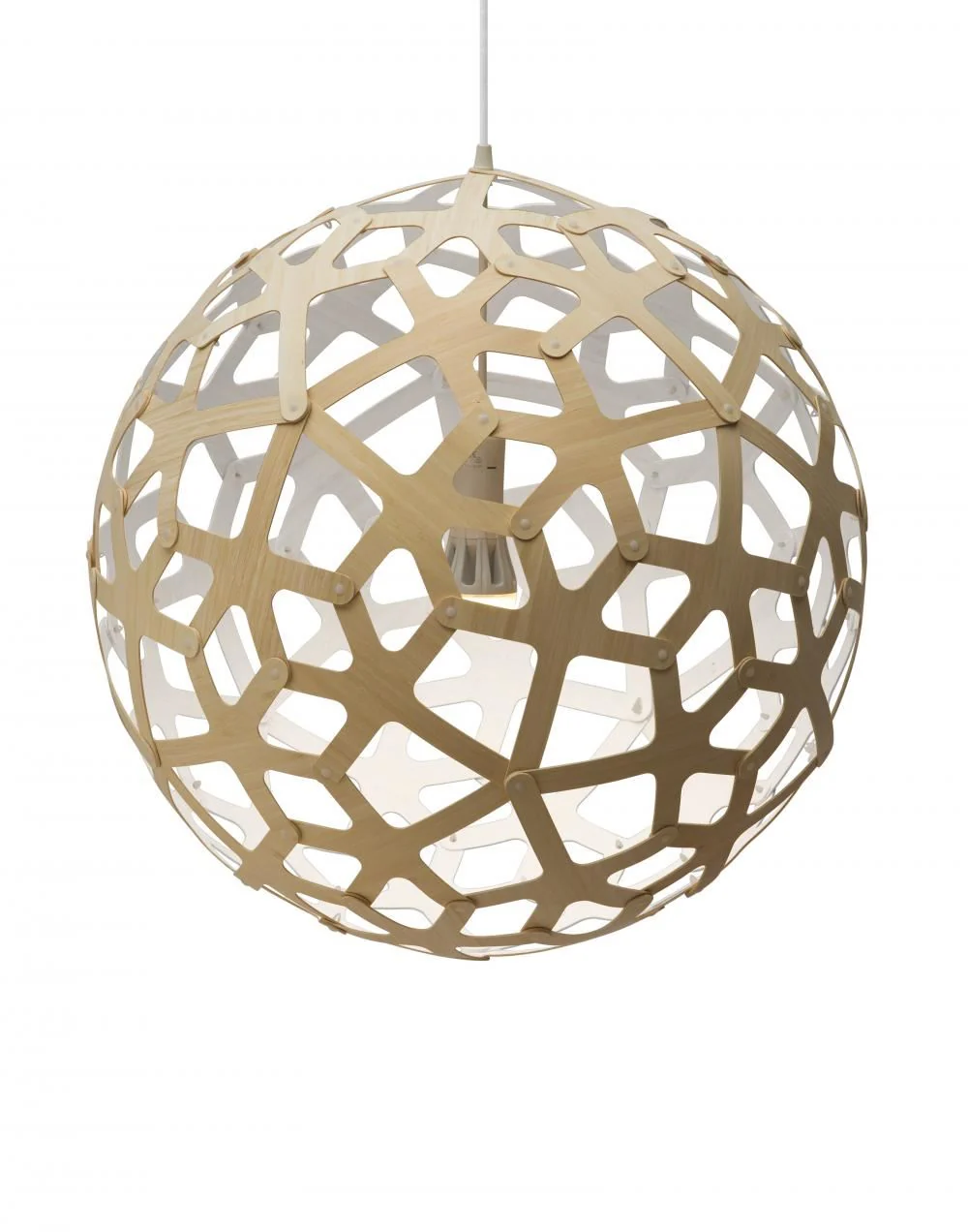 David Trubridge Coral Pendant Light - Colour Inside - Image 5