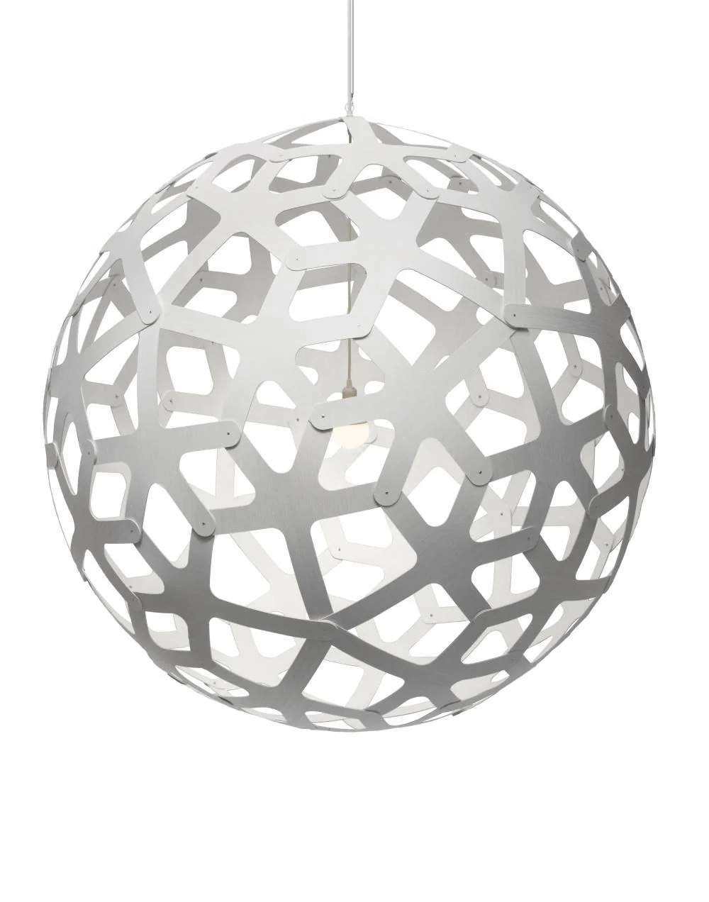 David Trubridge Coral Pendant Light Coloured - 2 Sides - Image 12