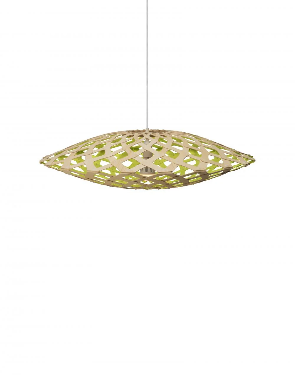 David Trubridge Flax Pendant Light Coloured - 1 Side - Image 10