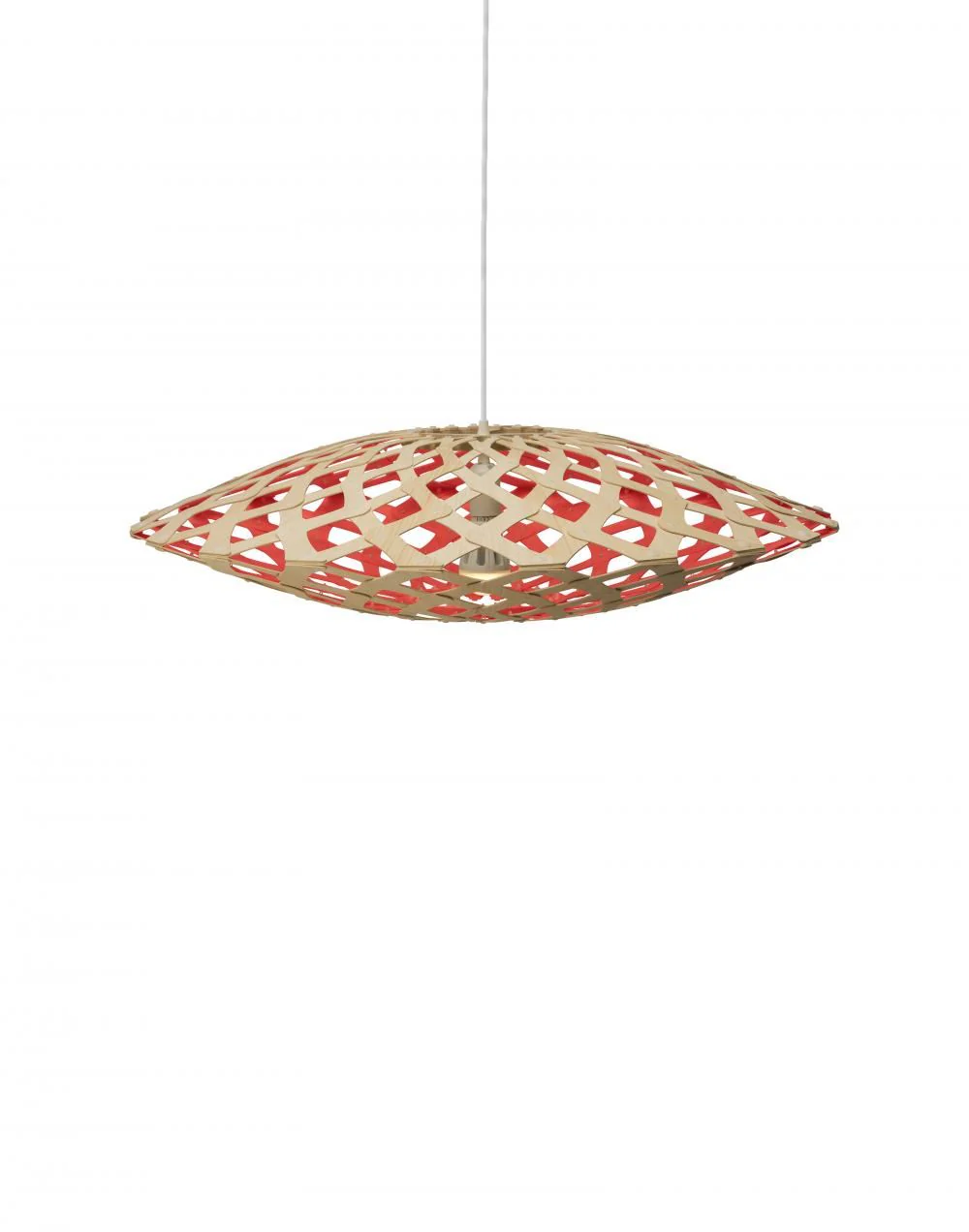 David Trubridge Flax Pendant Light Coloured - 1 Side - Image 5