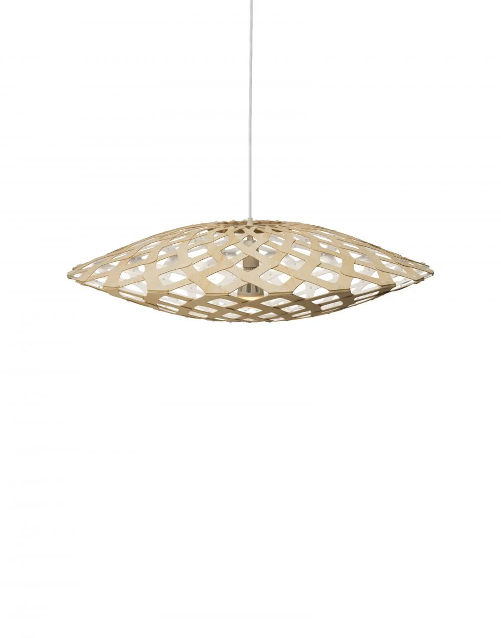David Trubridge Flax Pendant Light Coloured - 1 Side - Image 6