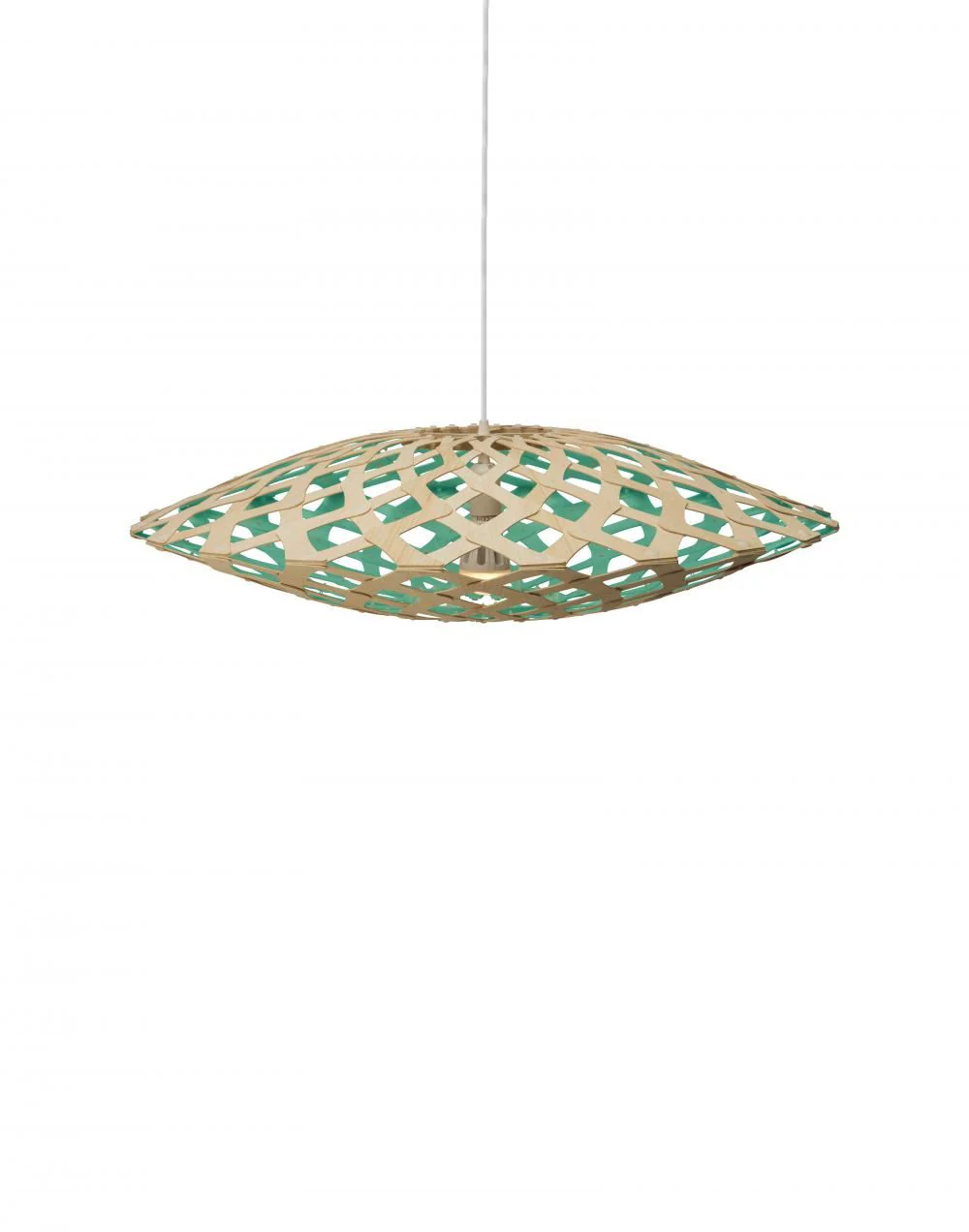 David Trubridge Flax Pendant Light Coloured - 1 Side - Image 7