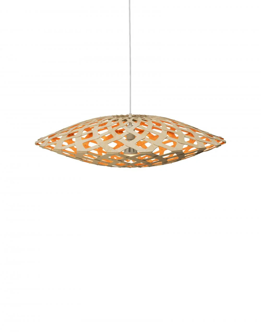 David Trubridge Flax Pendant Light Coloured - 1 Side - Image 9