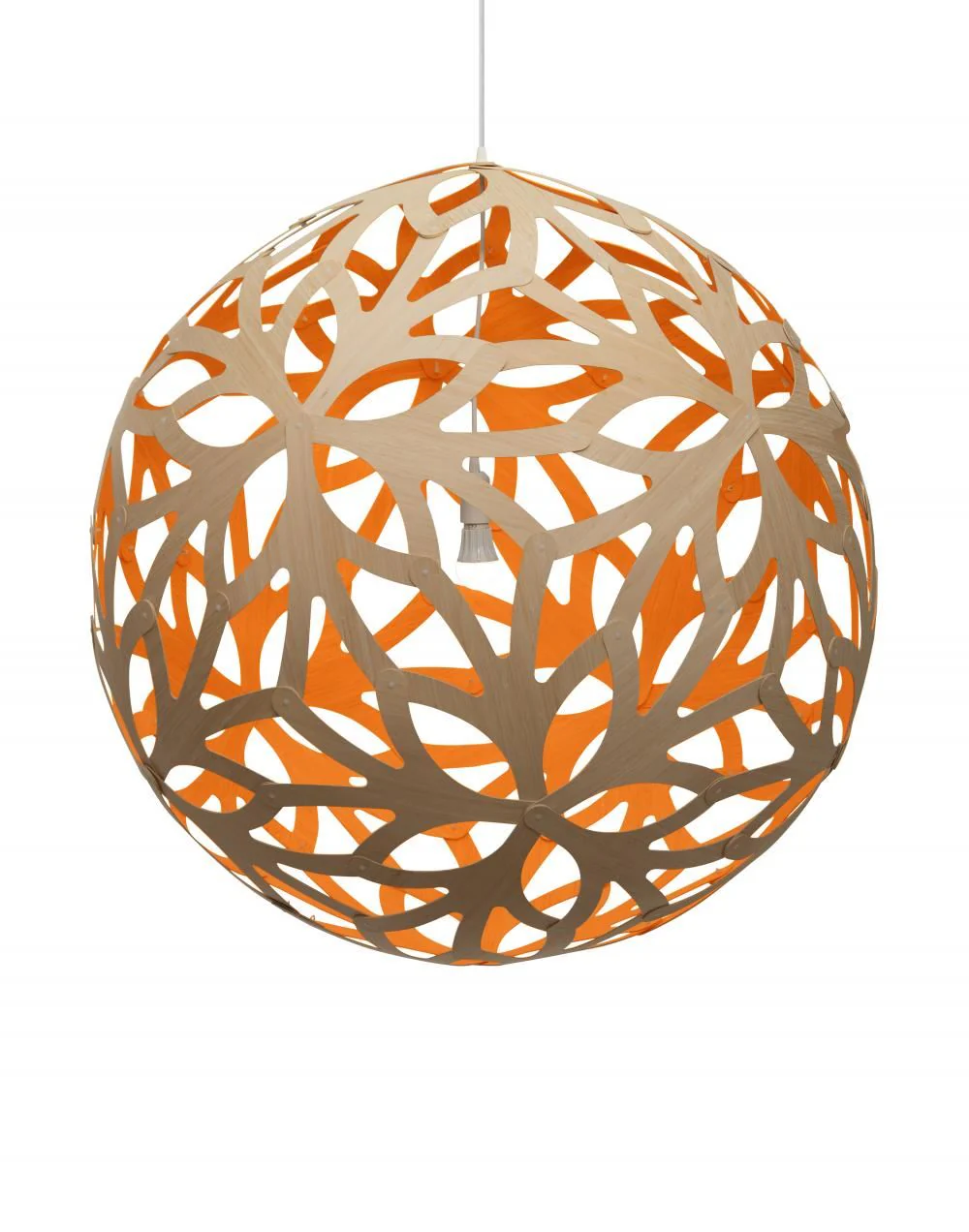 David Trubridge Floral Pendant Light Coloured - 1 Side - Image 22